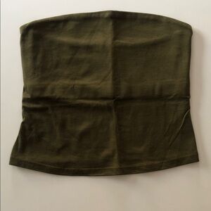 Free People Intimately Free About Time Tube Top Olive Green XS